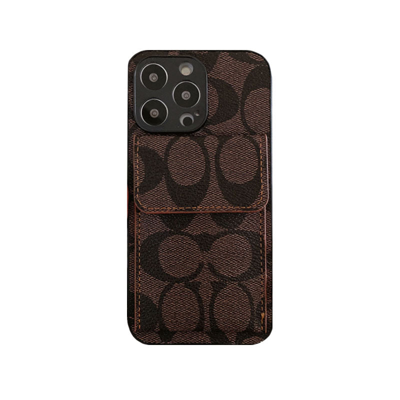 Classic iPhone Case With Wallet Black