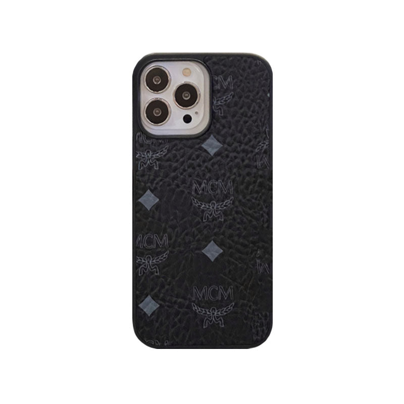 MCM iPhone Case Yellow
