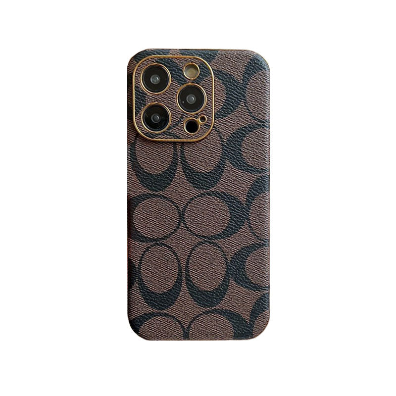 Classic iPhone Case Leather Black (C)