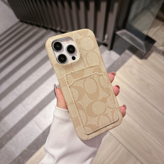 Classic Classic iPhone Case With Card Holder White