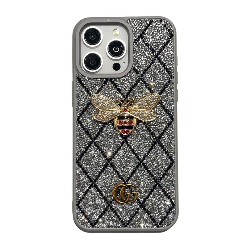 Premium Bee Diamond iPhone-Hülle