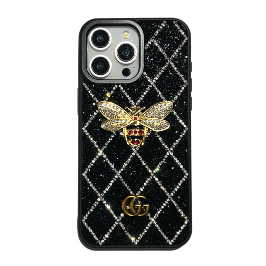Premium Bee Diamond iPhone-Hülle