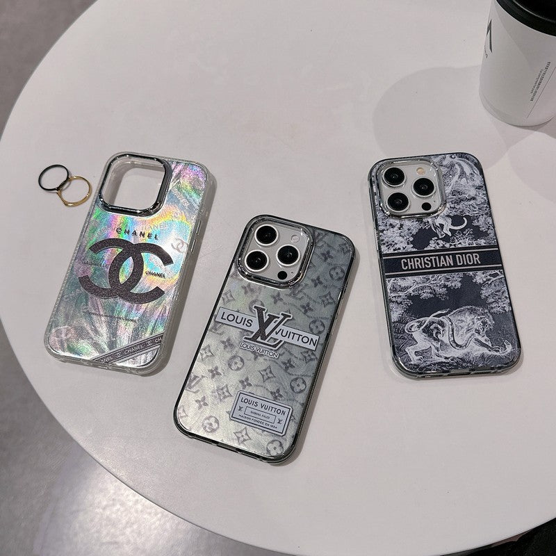 Luxuriöse schwarze iPhone-Hülle
