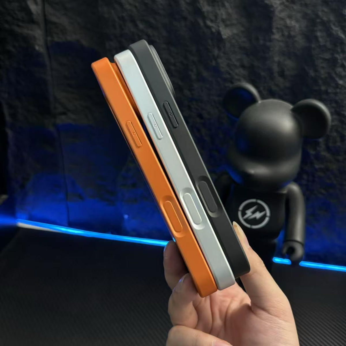 Elegante Monogramm iPhone Hüllen