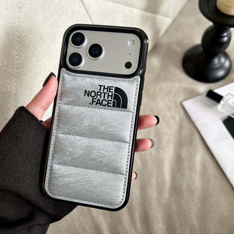 North Puffer Wildleder iPhone Hülle