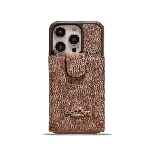 Klassische iPhone-Hülle mit Geldbörse