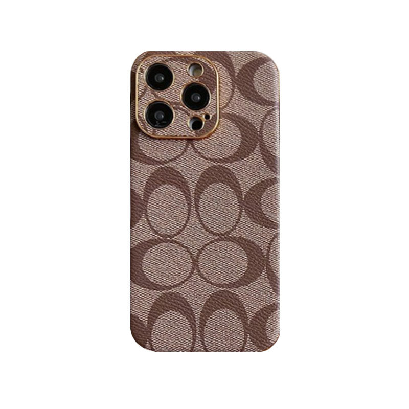 Classic iPhone Case Leather Black  （C）