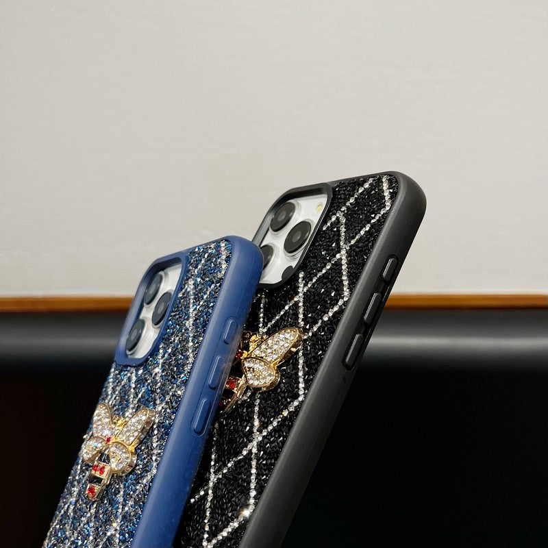 Premium Bee Diamond iPhone-Hülle
