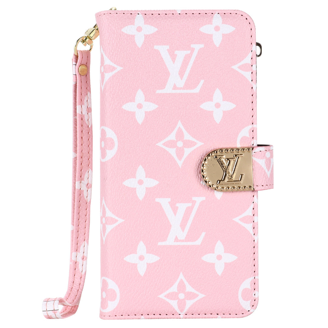 CUSTODIA PER CELLULARE SAMSUNG IN PELLE CON TELA MONOGRAM