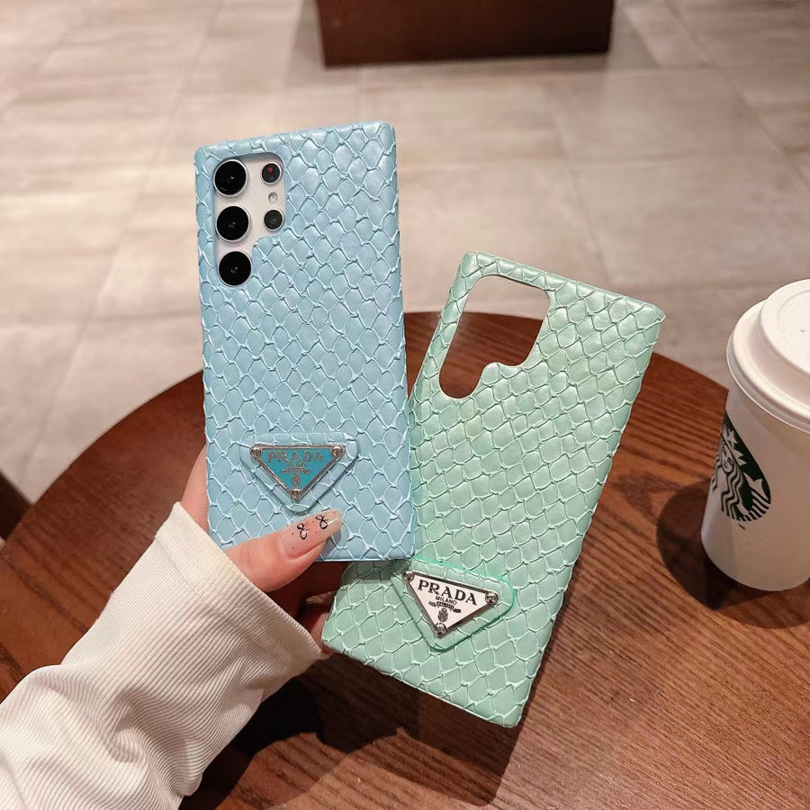 Stylische PR Handyhülle mit Schlangenprint für Samsung Galaxy