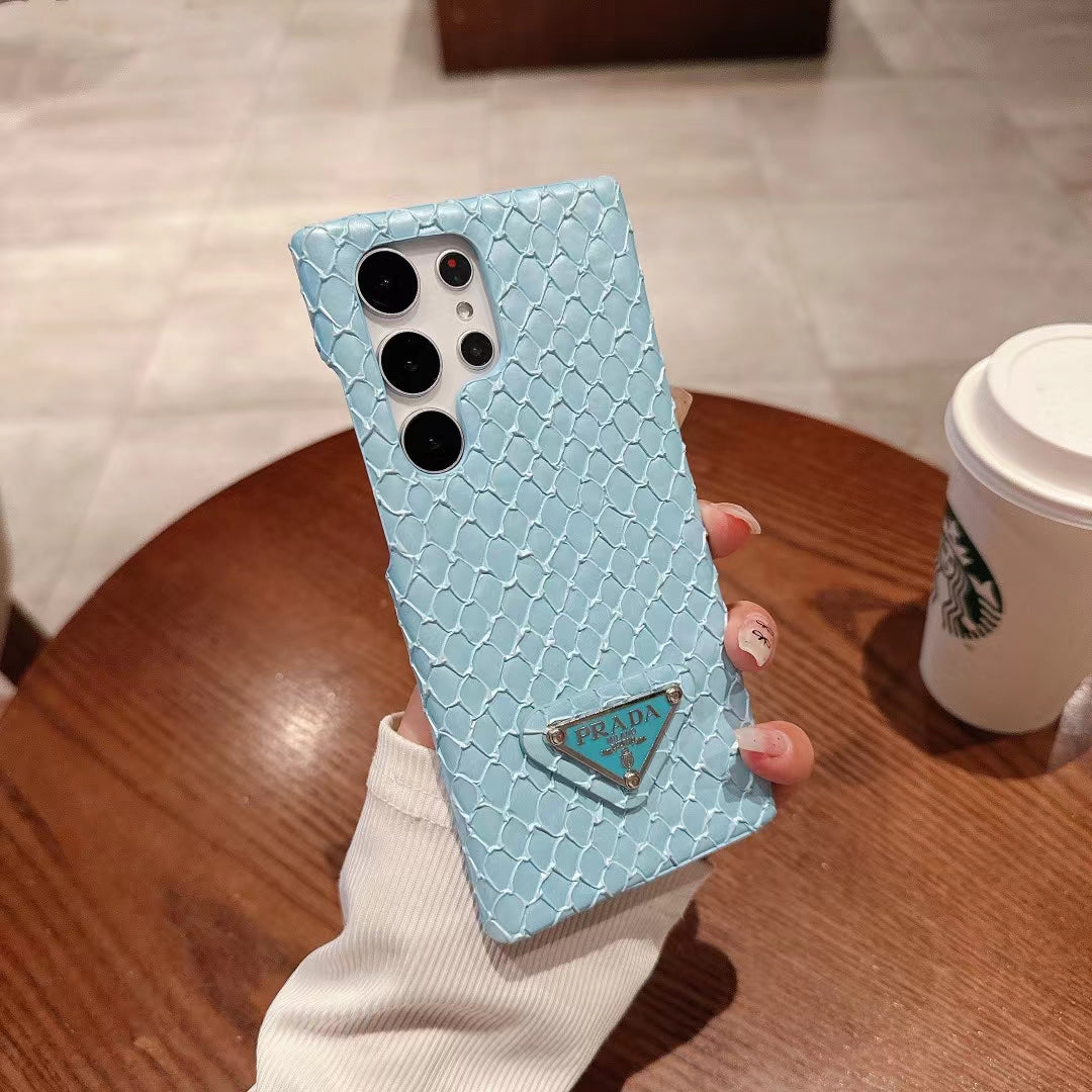 Stylische PR Handyhülle mit Schlangenprint für Samsung Galaxy