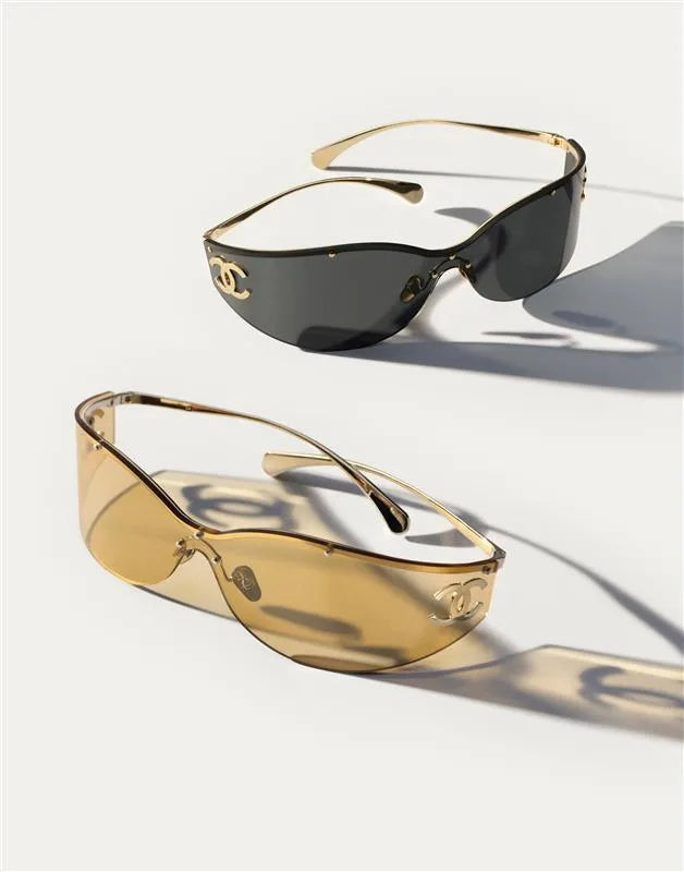 CL Luxury Minimalist frameless design sunglasses