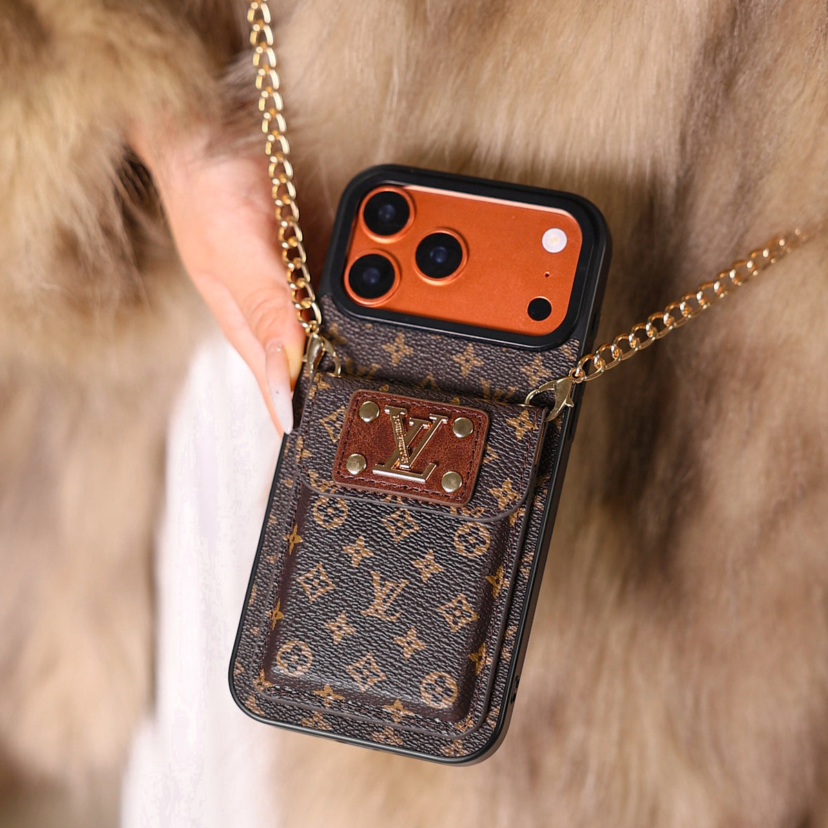 Custodia per telefono con portatessere New Classic Luxury 10