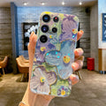 INS Hot Oil Painting Flower Galaxy/iPhone Case