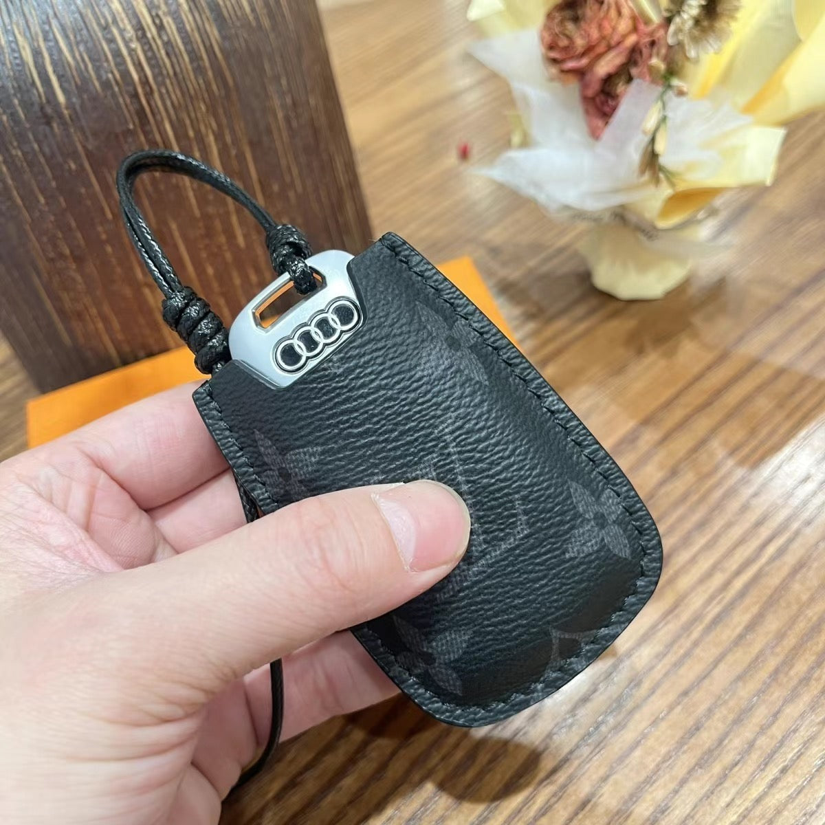 Luxury Handmade Leather Luxury Car Key Pouch