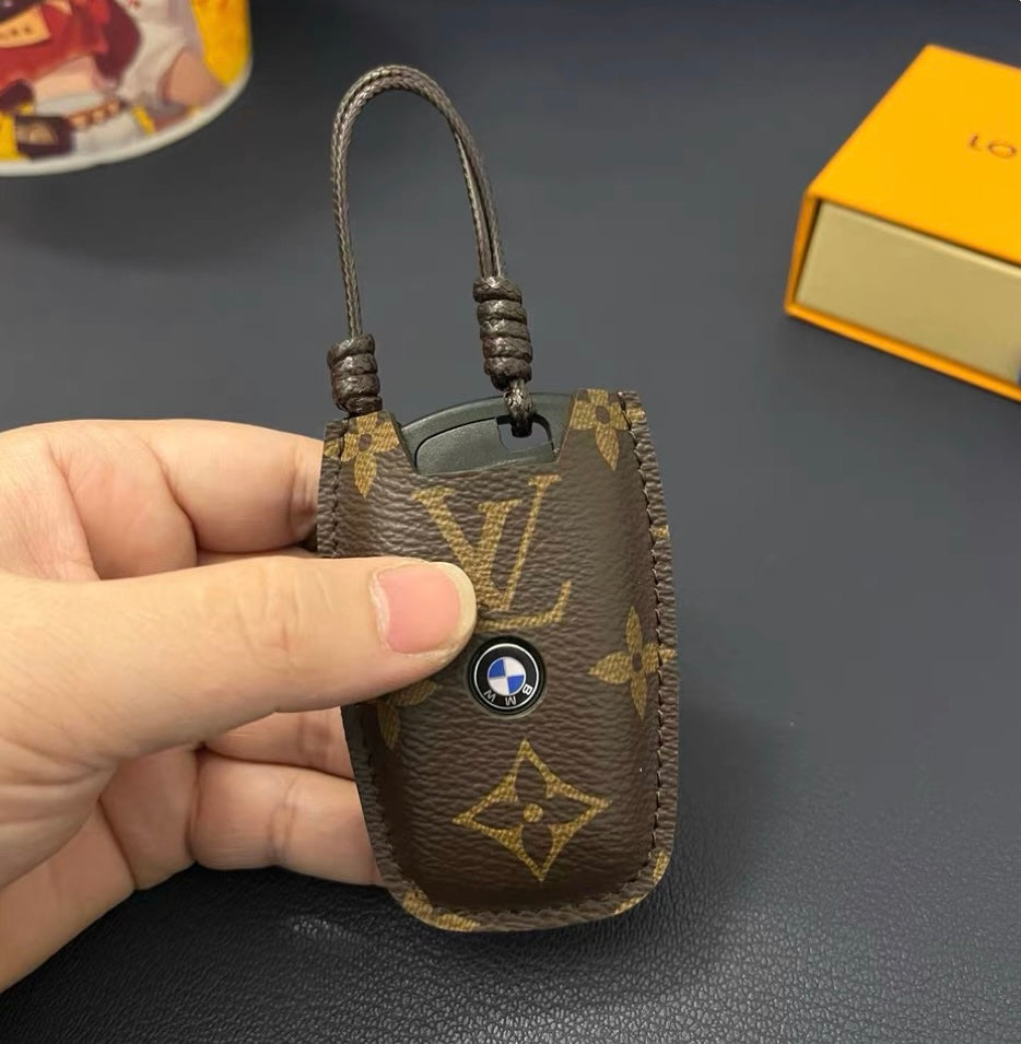 Luxury Handmade Leather Luxury Car Key Pouch