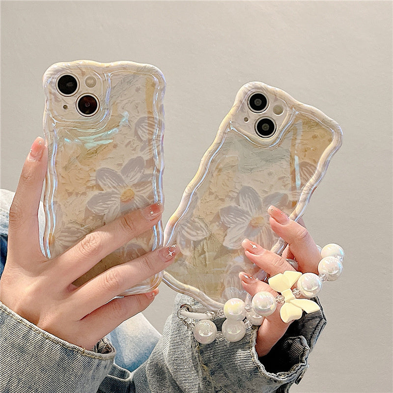 Super Popular Oil Painting Flower iPhone Case