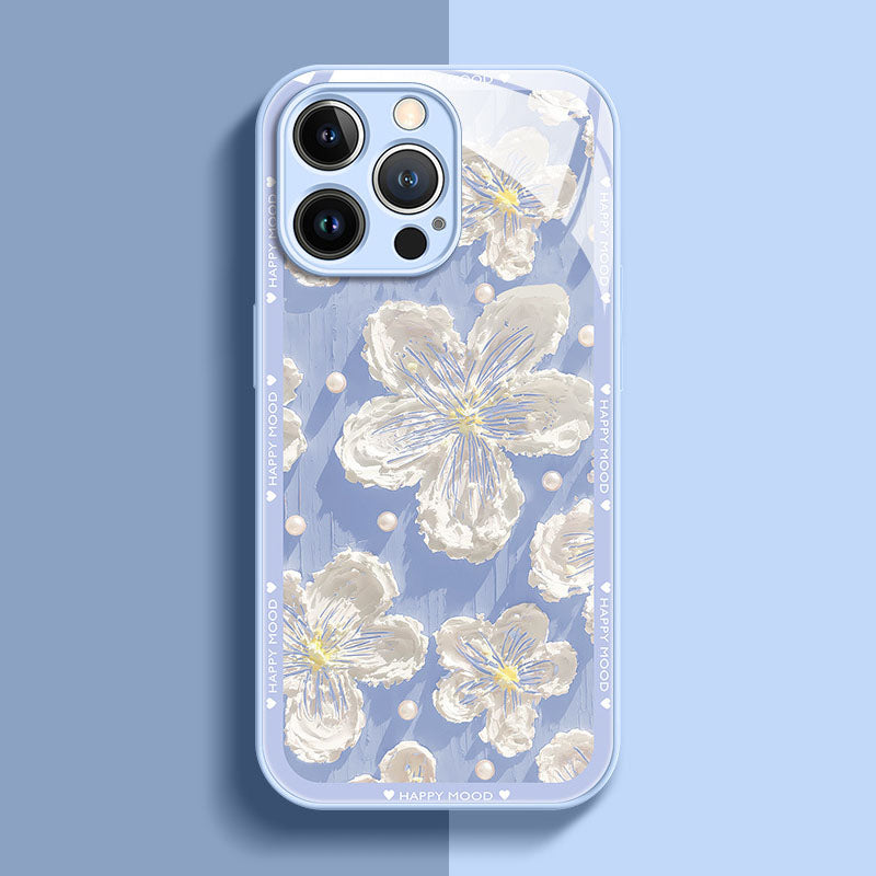 Oil Painting Flower iPhone Case