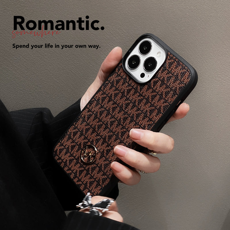 Luxury iPhone Case Brown