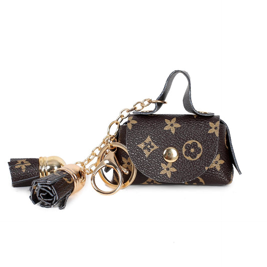 Modische Mini-Tasche als Schlüsselanhänger
