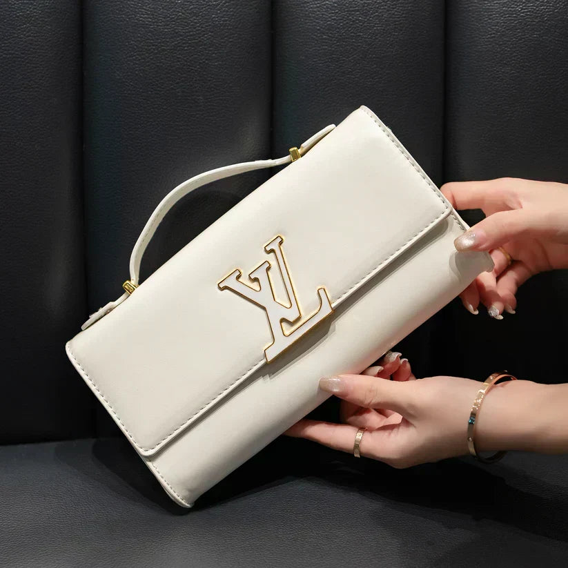 Luxe Texture Leather Handbag