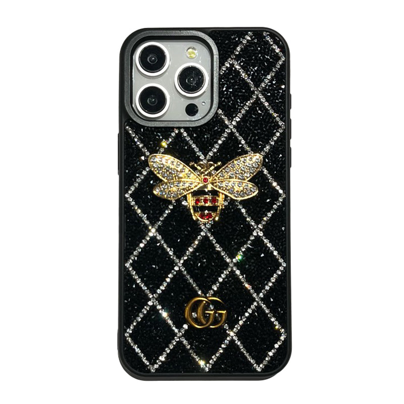 Premium Bee Diamond iPhone-Hülle