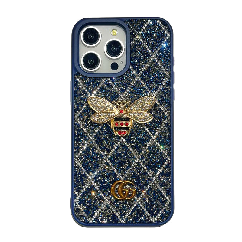 Premium Bee Diamond iPhone-Hülle