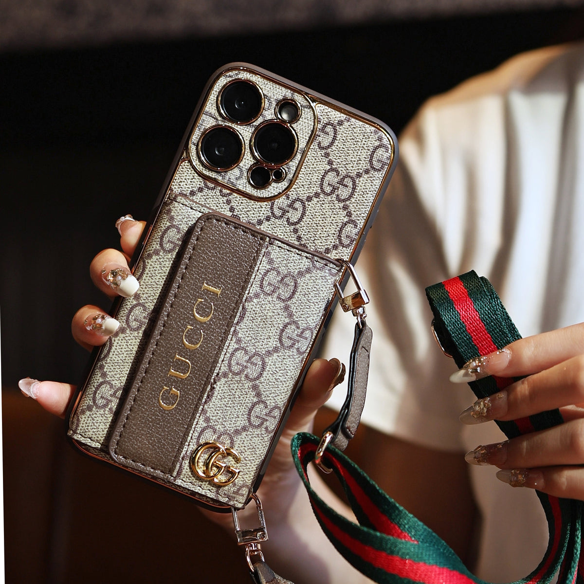Luxury Fashion iPhone 18 Series Card Holder Case