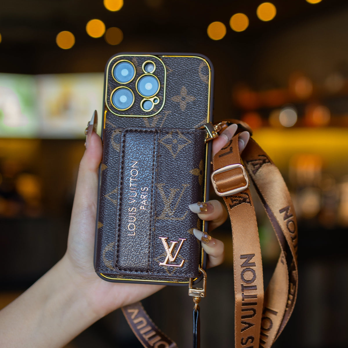 Luxury Fashion iPhone 18 Series Card Holder Case