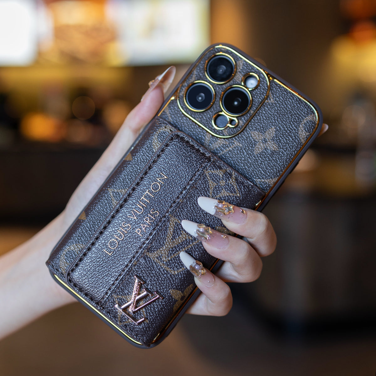 Luxury Fashion iPhone 18 Series Card Holder Case
