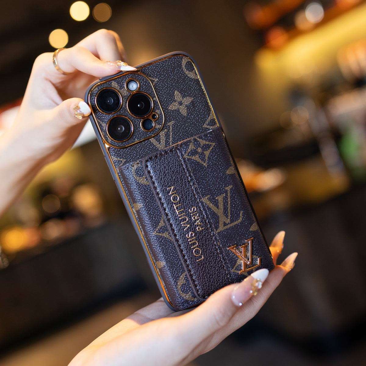 Luxury Fashion iPhone 18 Series Card Holder Case