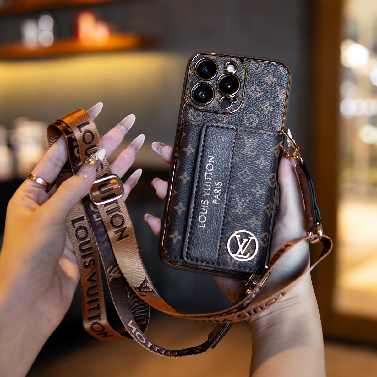Luxury Fashion iPhone 18 Series Card Holder Case