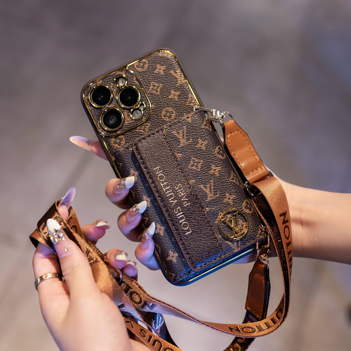 Luxury Fashion iPhone 18 Series Card Holder Case