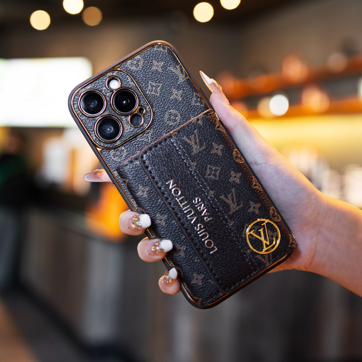 Luxury Fashion iPhone 18 Series Card Holder Case