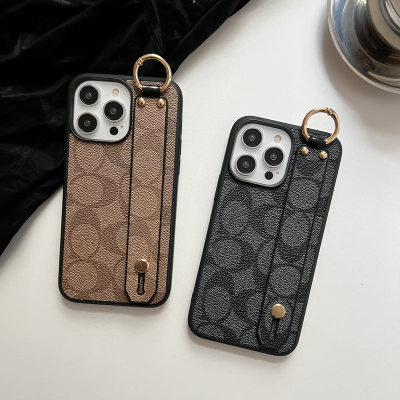 Custodia classica per iPhone con supporto Coffee-SW240330