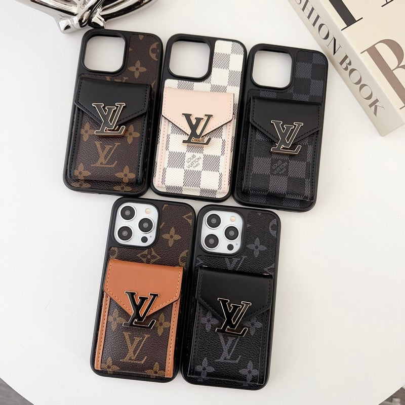 Luxus-Kartenetui Handyhülle für iPhone