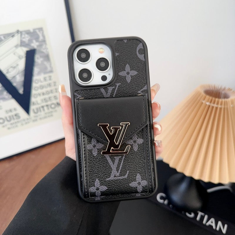Luxus-Kartenetui Handyhülle für iPhone
