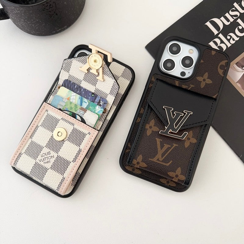 Luxus-Kartenetui Handyhülle für iPhone