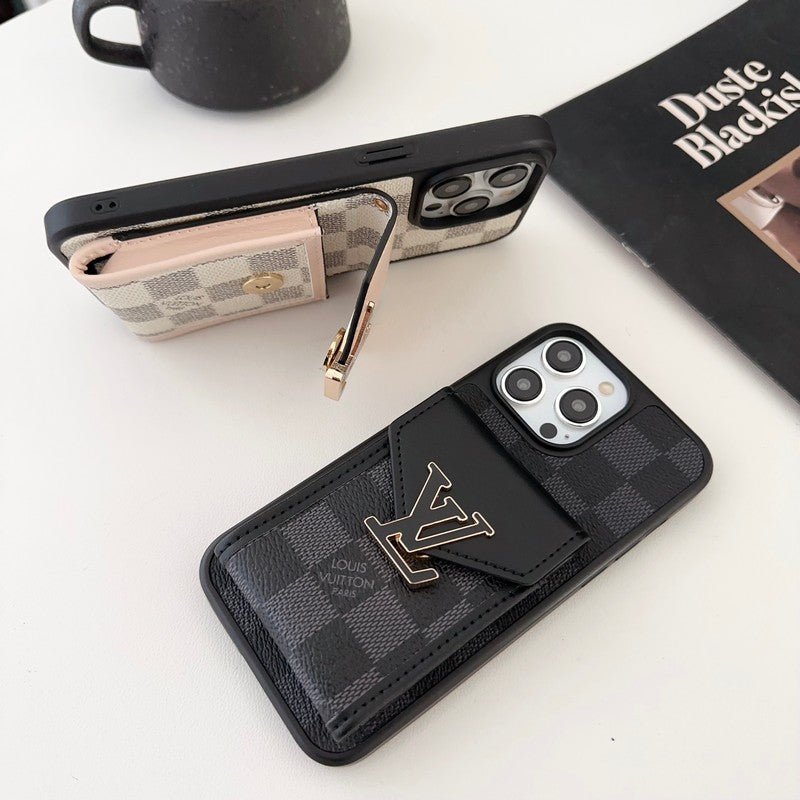 Luxus-Kartenetui Handyhülle für iPhone