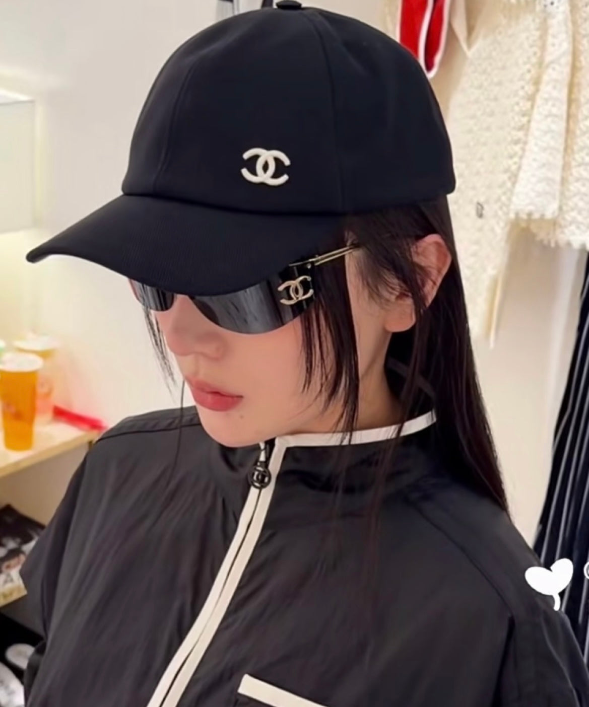 CL Luxury Minimalist frameless design sunglasses