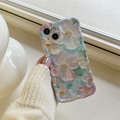 Three-dimensional Oil Painting Flower iPhone Case