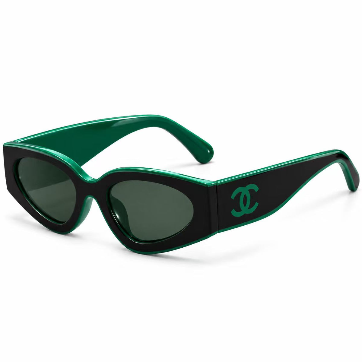 Rectangle Acetate Sunglasses