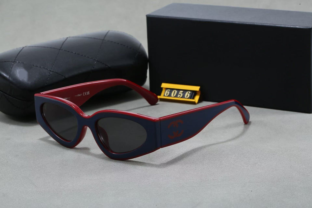 Rectangle Acetate Sunglasses