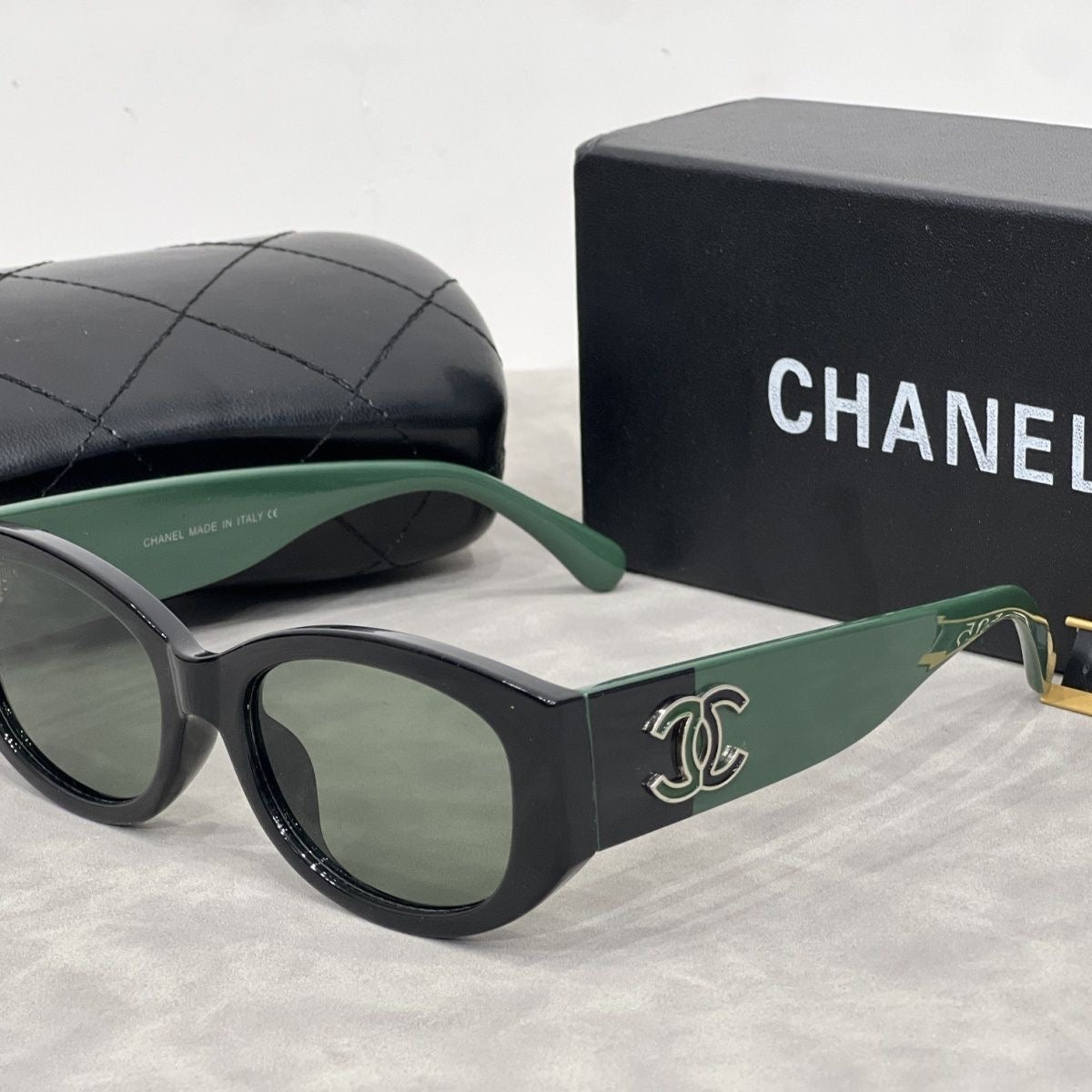 Rectangle Acetate Sunglasses