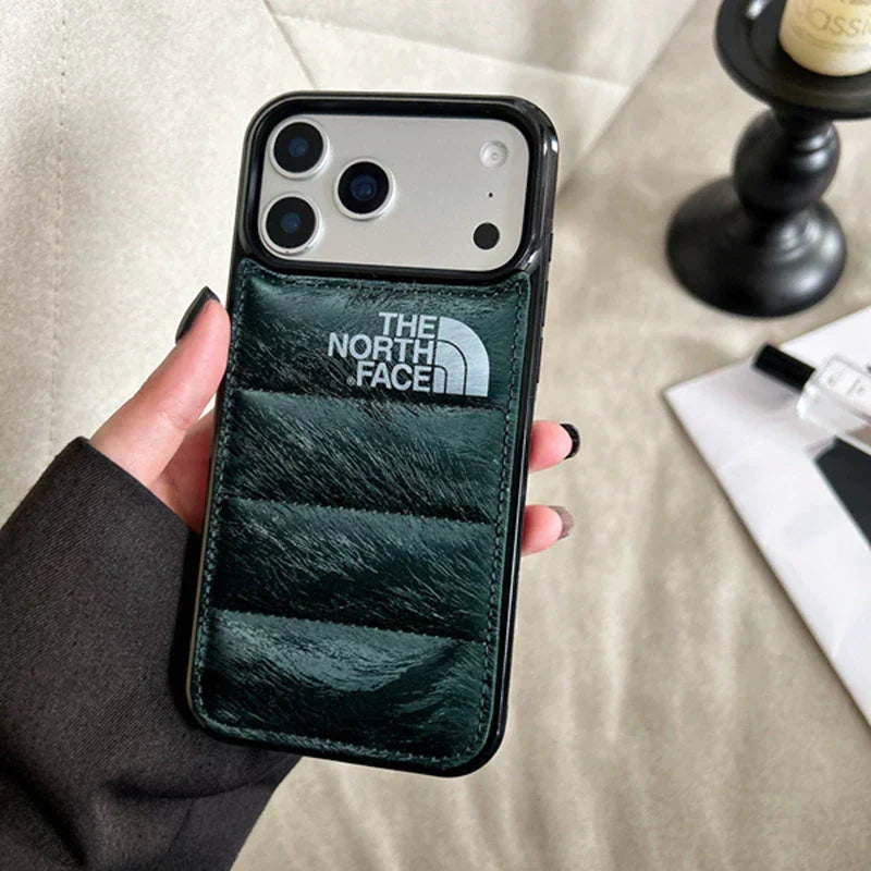 North Puffer Wildleder iPhone Hülle
