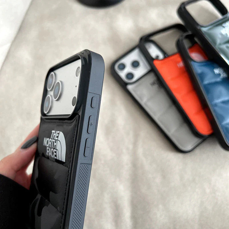 Puffer-Schutzhülle für das iPhone mit Stoßdämpfung