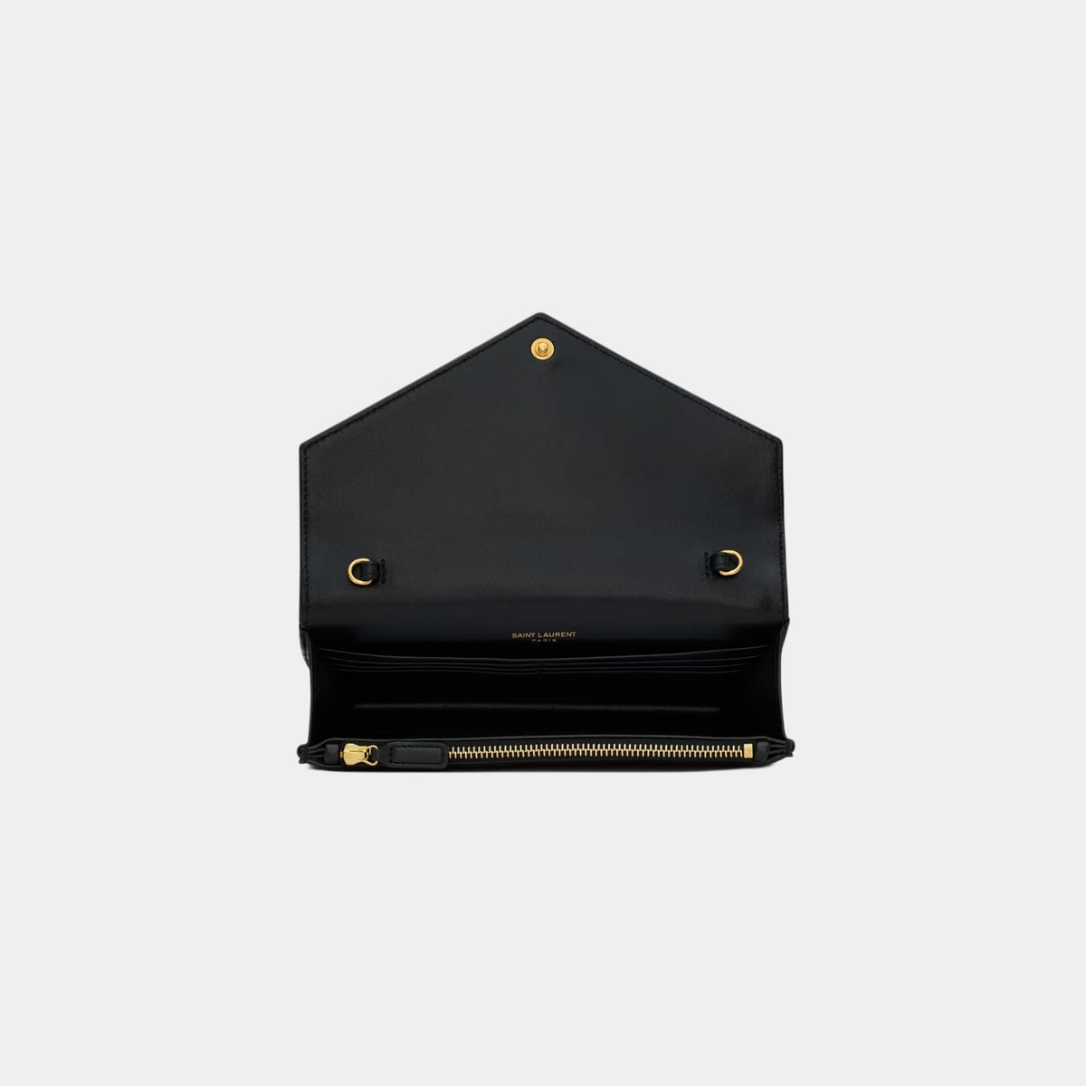 Portafoglio a catena Envelope YL in pelle di agnello Luxury bay