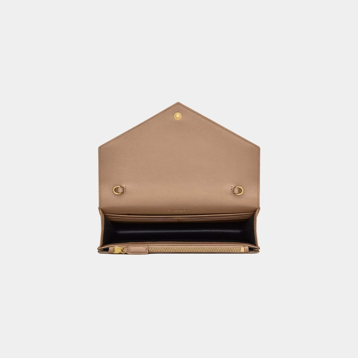 Portafoglio a catena Envelope YL in pelle di agnello Luxury bay